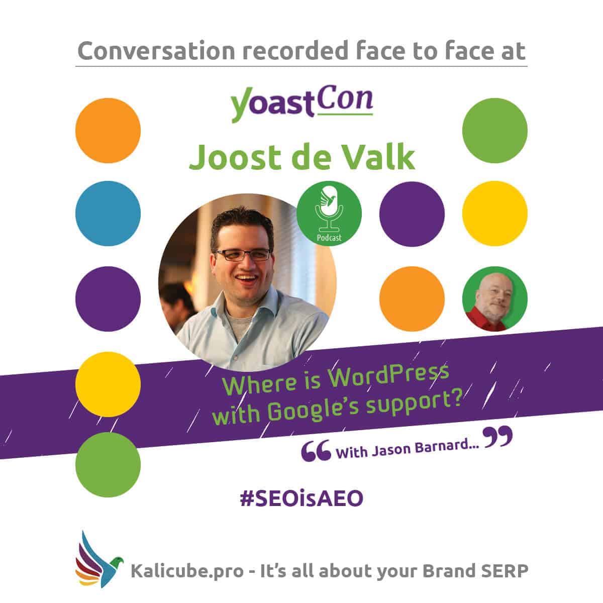 Joost de Valk #SEOisAEO YoastCon
