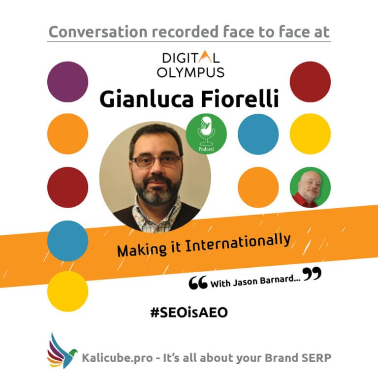 Gianluca Fiorelli #SEOisAEO DigitalOlympus