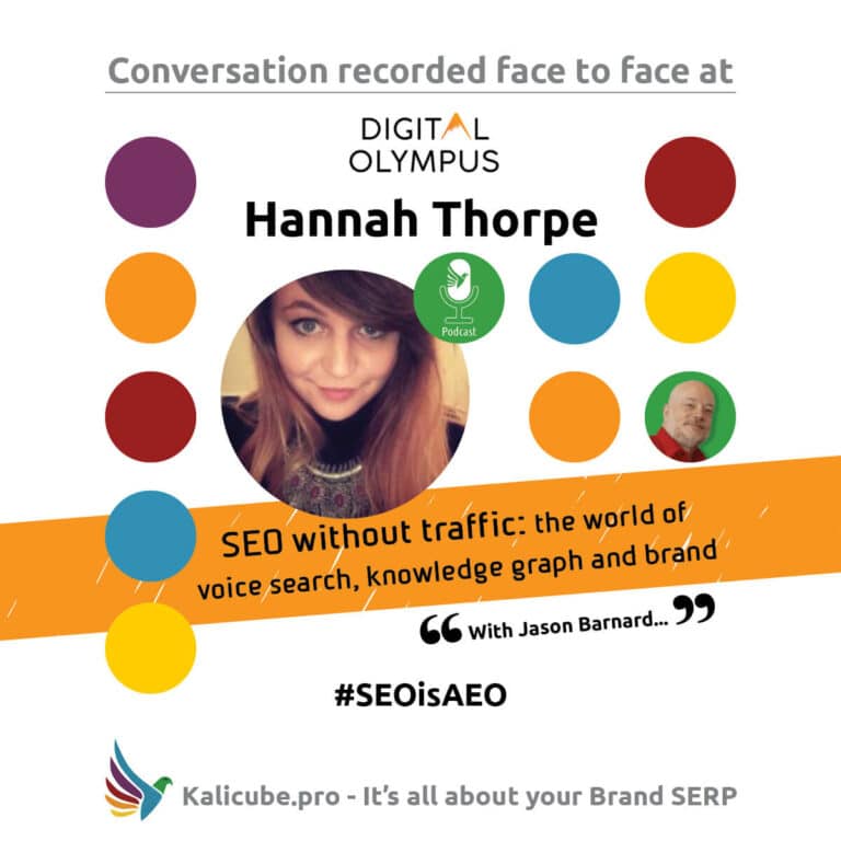Hannah Thorpe #SEOisAEO DigitalOlympus
