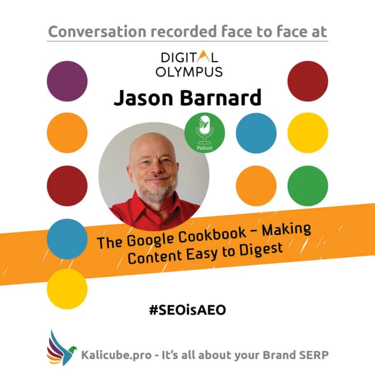 Jason Barnard #SEOisAEO DigitalOlympus