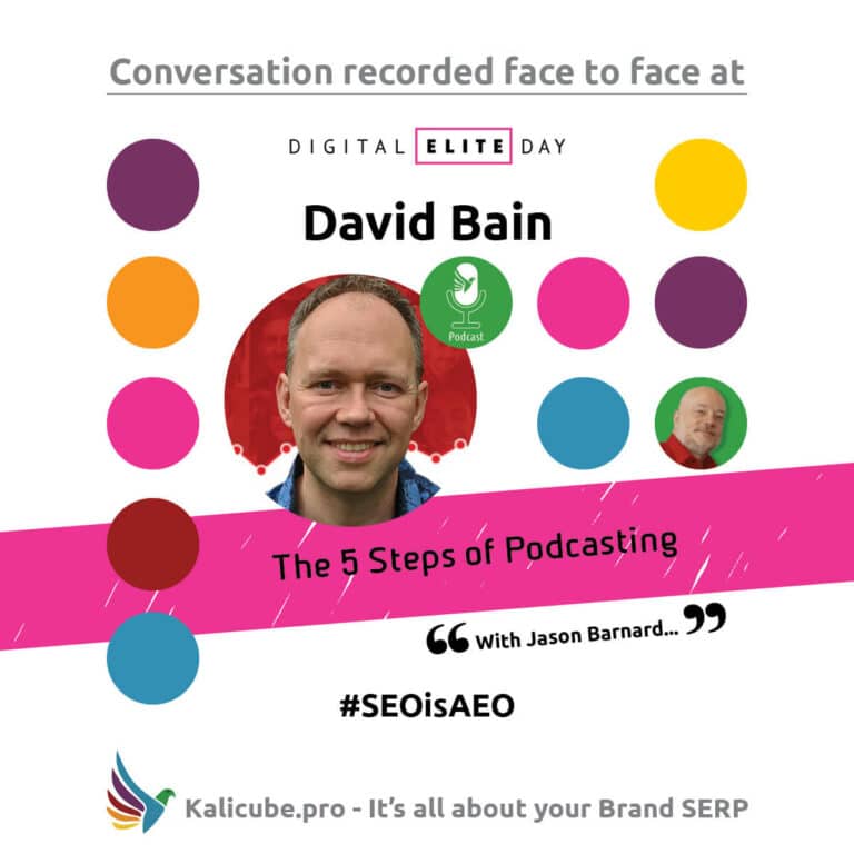 David Bain #SEOisAEO DigitalEliteDay