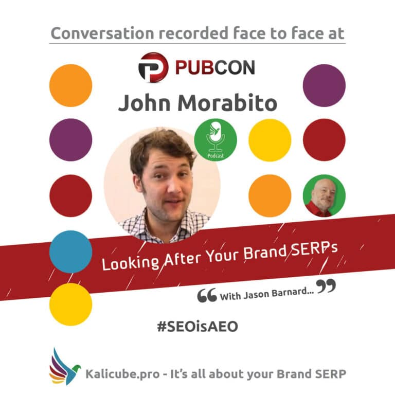 John Morabito #SEOisAEO Pubcon