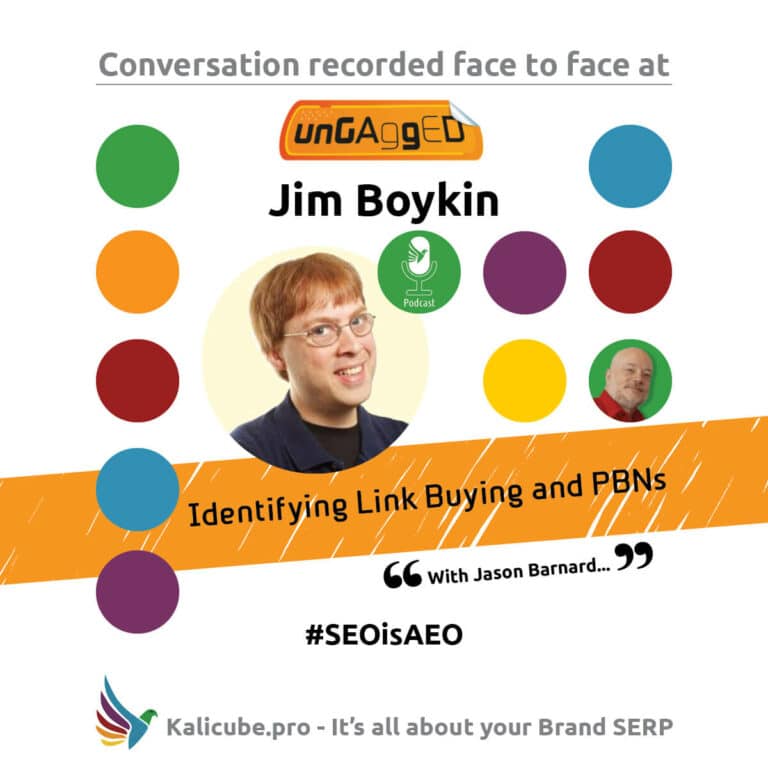 Jim Boykin #SEOisAEO ungaggedUSA